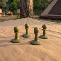4 Pieces Tent Pole Top Cap Puncture-Resistant Tent Pole Cap Anti-Tear-Resistanting