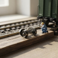 1:160 Train Wheels Realistic Appearance N Scale Train Wheel Set High Quality