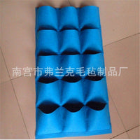 Wall-Mounted Vertical Felt Planter Bag for Seedling Cultivation