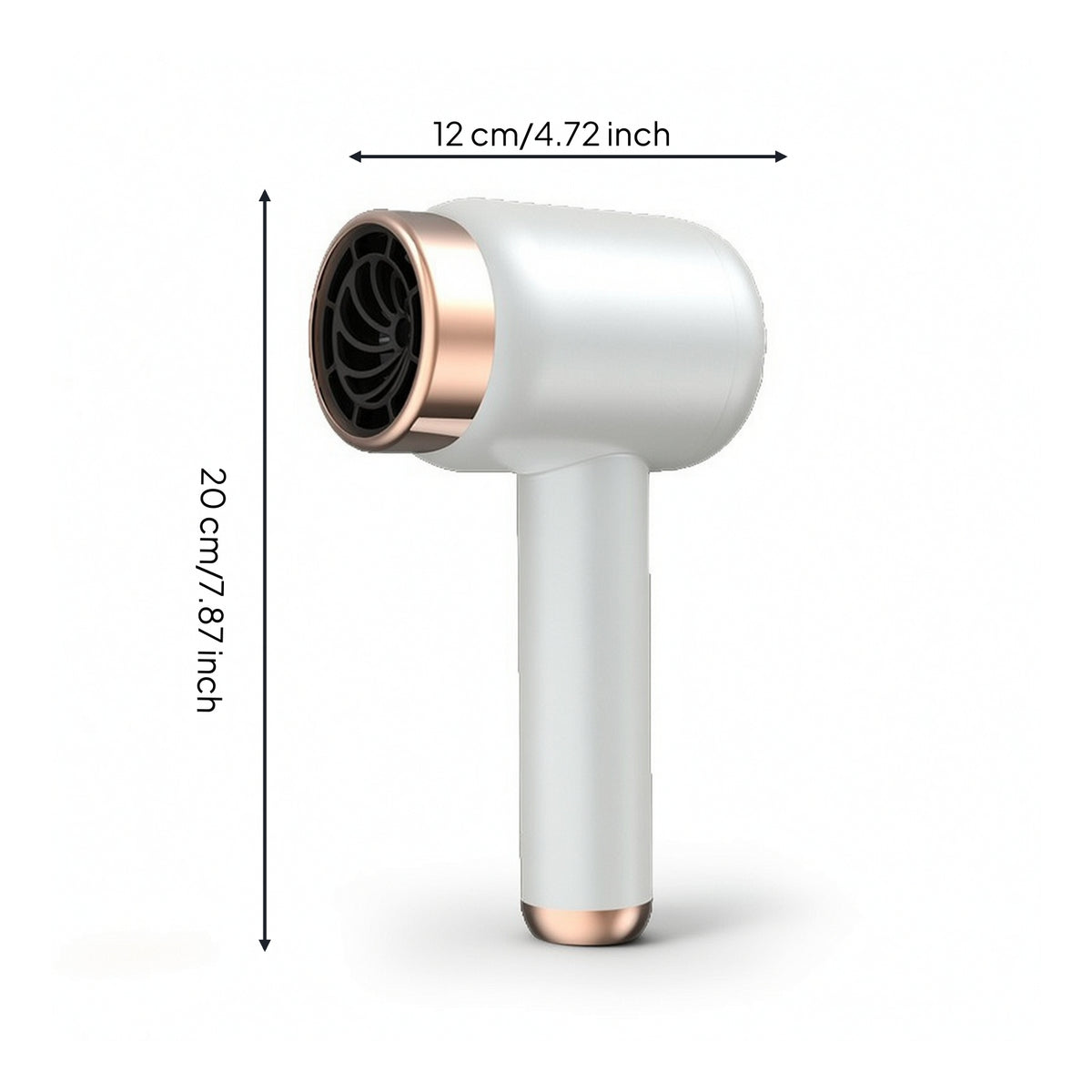 Hair Dryer Portable Blow Dryer Handheld Compact for Travelers, Travel, Dorm Room