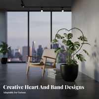 Circular Design Shaped Plant Trellis Rust-Proof Climbing Vine Rack Rustproof Gardening Supply Weather-Resistant for Gardeners, Home Decorators, Homeowners, Indoor, Balcony, Backyard, Living Room
