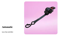 4 Pieces Tangle Tangle-Resistant Heavy Duty Ratchet Tie-down Quick Release Mechanism Retractable Ratchet Strap S-Hooks for Truck Drivers