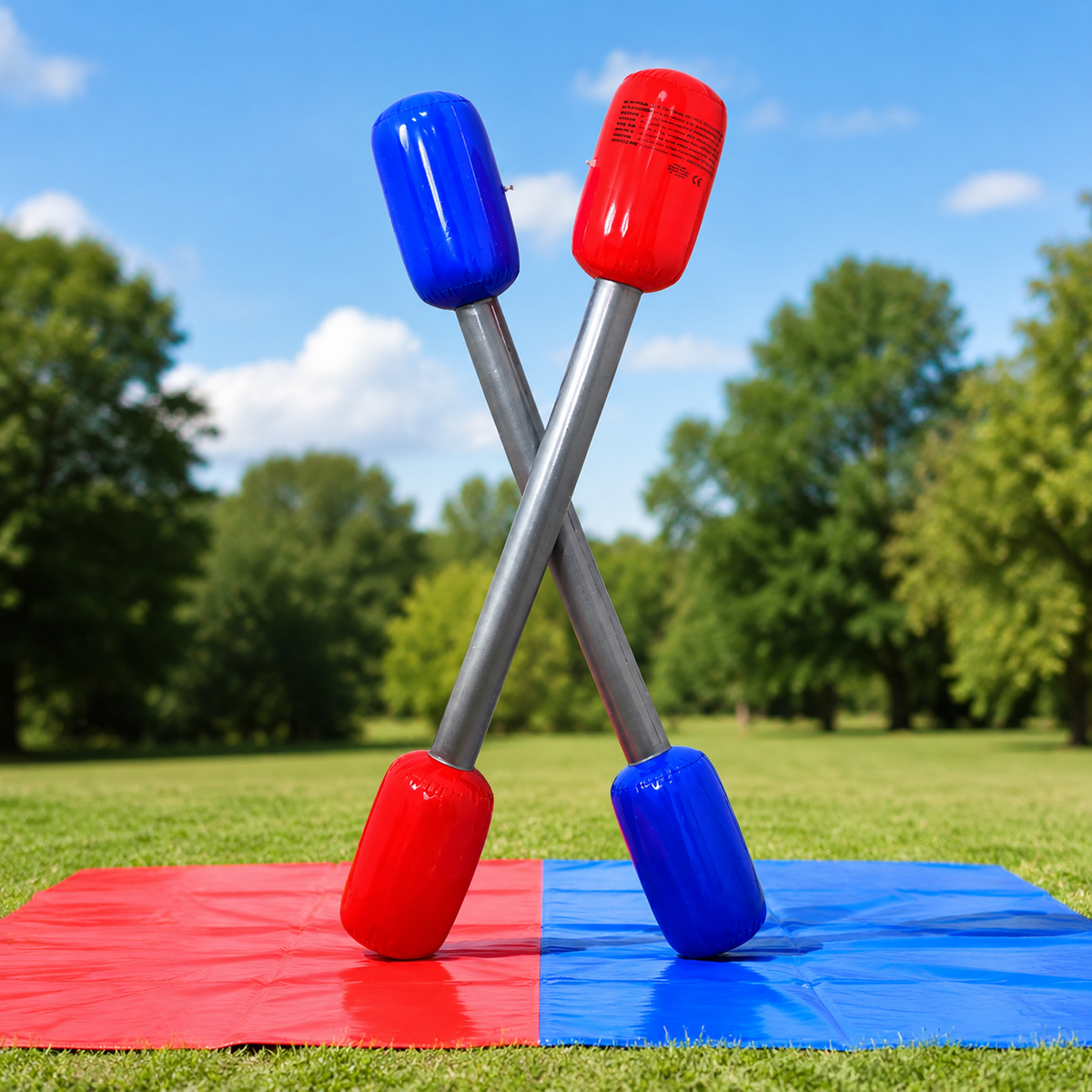 inflatable gladiator game set