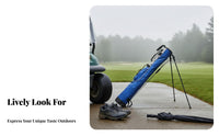 Golf Stand Bag Waterproof Lightweight Golf Bag Water Resistant for Tourists, Beginners, Travel, Practice Practices, Driving Range