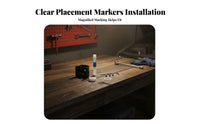 Black Intake Manifold Lever Arm Fixing Kit Hex Key Aluminum Clamp