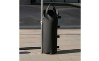Cylindrical Sandbag Weight Bag Black Weight Bag with Handles Portable Sandbag with Handle Reusable for Event Planners, Canopy Anchoring