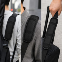 Detachable Shoulder Pad for Guitar Straps, Laptop Bags, and Luggage - Pressure Relief Cushion