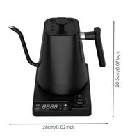 Electric Gooseneck Kettle Temperature-Control Smart Electric Kettle Appliance Keep-Warm Auto Shut-off for Coffee Lovers, Kitchen