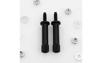 2 Pieces Quick Release Seat Bolt Aluminum Alloy Knurled Thumb Screw for DIY Mechanics