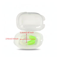 Anti-Slip Swimming Nose Clip with Storage Case Comfortable Swimming Nose Clip Ergonomic Portable for Pool