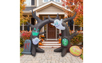 8 Ft Inflatable Archway Lighted Inflatable Arch Stable Decoration Long-Lasting for Garden