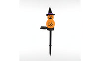 Garden Light with Witch Hat Wireless Solar Stake Light Lights Textured for Lawn, Flower Beds