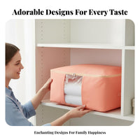 Foldable Clothes Container Collapsible Foldable Storage Box Large Capacity