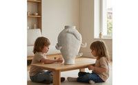 Hand Sculpture Vase Sculptural Vase with Hands Modern Decor for Art Collectors