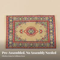 Realistic Intricacy European Design Miniature Carpet Versatile Decoration Dollhouse Carpet High-Quality Craftsmanship for DIY Crafters
