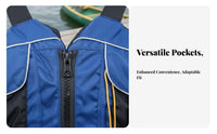 Mature Flotation Vest Lightweight Mature Flotation Vest Kayaking Flotation Device Breathable Material Kayaking PFD Easy-Release