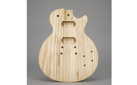 Pre-Drilled Holes LP-Style Guitar Body Blank Routed Cavities DIY Guitar Body Blank Polished for Home Workshop