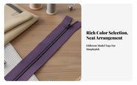 Cut-to-Size No. 5 Coil Zipper Roll By the Yard Sewing Supply Long-Lasting Effortless Operation for DIY Enthusiasts, Upholsterers, Tent Manufacturing, Upholstery Projects, Outdoor Gear Repair, Apparel Production