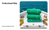 Ship Hold Cover Mesh Sun Resistant Debris Management Net Sturdy Polyester Heavy Duty Trailer Netting for Companies, Movers, Docks, Barges, Moving