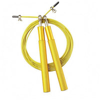 Textured Grip Steel Wire Jump Rope Fluent Rotation Ball-Bearing Jump Rope Swivel Connection for Exercise
