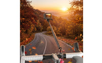 Cycle Camera Handlebar Mount Adjustable Bike Handlebar Camera Mount Anti-Slip for Road Riding