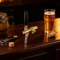 Beer Faucet Brass Beer Tap Threaded for Bartenders, Kegerator