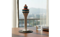 Beijing Airport Structure Model Fine Workmanship Airport Control Structure Model Detailed Textures Collectible Display for Aviation Fans