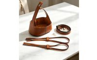 Leather-Look Pouch Bag Kit Versatile DIY Bag Accessory Kit Sturdy Lightweight for Crafting