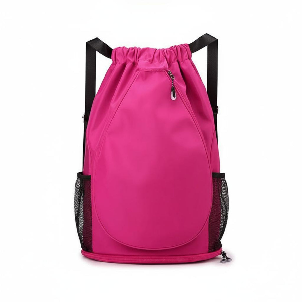 Easy to Carry Badminton Drawstring Backpack Lightweight Tennis Racket Backpack Long-Lasting Tennis Racket Bag Adjustable Straps for Trainees