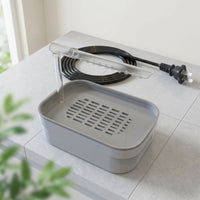 USB Powered Automatic Bird Shower Tub Easy to Install Parrot Bath Basin Plastic for Parrots, Lovebirds