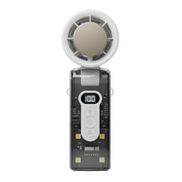 Foldable Handheld Fan Neck Strap Portable Cooling