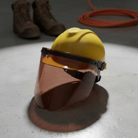 Face Guard Replacement Panel Polycarbonate Face Guard Screen Replacement Visor Impact Resistant Clear for Workshop Workers