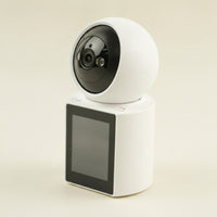 Desktop Visual Communication Device with Monitor Single-Key Visual Communication Device Camera Distant Door Phone for Families