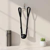 Massage Assist Strap Loop Connector Back Massage Strap Black