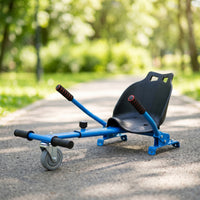 Compact Kart Frame with Seat Padded Drift Kart Chassis for Garage Projects