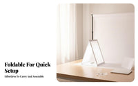 Foldable Light Softener Lightweight Foldable Light Softener Board Quick Setup Foldable Photo Reflector for Product Photographers