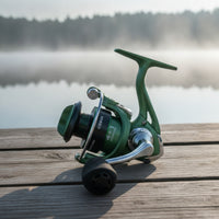 Ultralight Mini Reel Lightweight Small Compact Fishing Reel Portable Gear Foldable for Beginners, Travel
