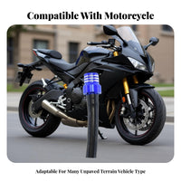 Universal Suitable & Gas Cap Vent Tube Anodized Finish Unidirectional Gas Cap Vent Motorcycle Part CNC Machined for Dirt Bike journeyrs, Motocross Racers, all-terrain, track Riding, Garage