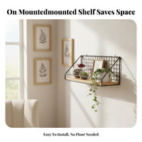 Hanging vial Planter Geometric design aesthetic Wall Vase Hydroponic for Living Room