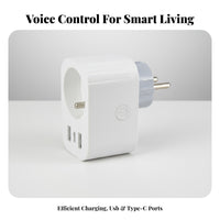 Wirelessreless Fi Smart Plug Wirelessreless Th Port Timer Function Wireless-Fi Smart Plug Distant Control Power Socket No Hub