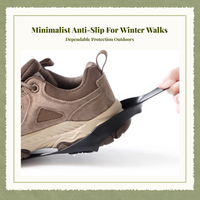 Steel ice cleats, non-slip hiking