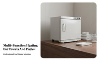 Hot Towel Cabinet Wet and Dry Use Hot Towel Warmer Cabinet Constant Temperature Botanical Pack Heater for Beauticians, Hair Stylists, Spas