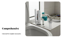 Easy Installation Toilet Fill and Flush Valve Kit Adjustable Height Universal Toilet Reservoir Repair Kit Resistant Plumbing Supplies for Homeowners, DIY Enthusiasts, Property Managers, Bathroom, Home Improvement, Restroom, Residential Properties