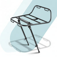 Cycling Front Fork Cargo Rack Metal Front Bike Cargo Rack Universal Fit for Tourists, Commuters
