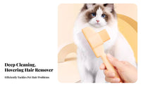 Detangling Cat and Dog Grooming Brush Skin Massaging Pet Deshedding Tool Rounded Teeth for Professional Groomers, Home, Indoors