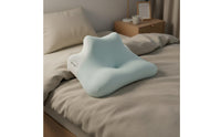 Multi-Purpose Prone Sleeping Pillow Versatile Use Memory Foam Body Support Pillow Skin-Friendly Material for Women, Lounging, Reading