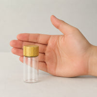 Mini Glass Condiment Container, 30ml, Soy Sauce Dispenser, Oil Bottle, Screw-On Type, Dining Table, Kitchen Supplies