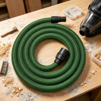 Grinding Machine Dust Hose Flexible Corrugated Vacuum Hose for Woodworkers