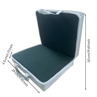 Portable Kneeling Mat with Handle Wipe-Clean Foldable Kneeling Pad Thick Padded Garden Kneeler Waterproof for Gardeners