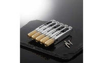 Six-String Guitar Bridge Tailpiece String-Through Electric Guitar Bridge Intonation Music Accessory for Upgrade, Replacement